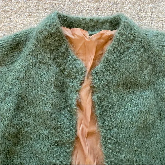 Vintage Mohair Cardigan Sweater - Picture 3 of 7